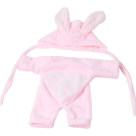 Cartone animato abiti e cappello 2 pezzi set per 12 pollici bambole rinasciutte