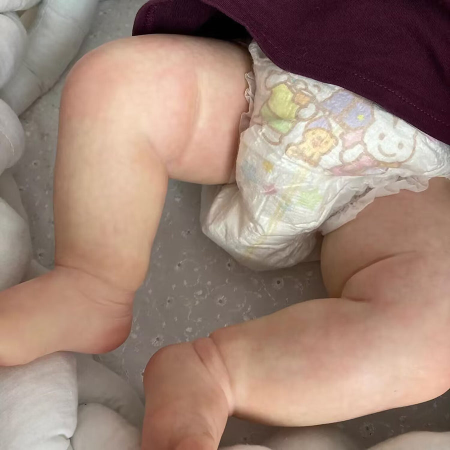 Bambola Reborn Kodi Elaine Apri gli occhi realistica da 24 pollici/60 cm