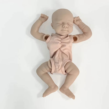 Unfinished 19 Inch Closed Eyes Reborn Pascale Doll Kit