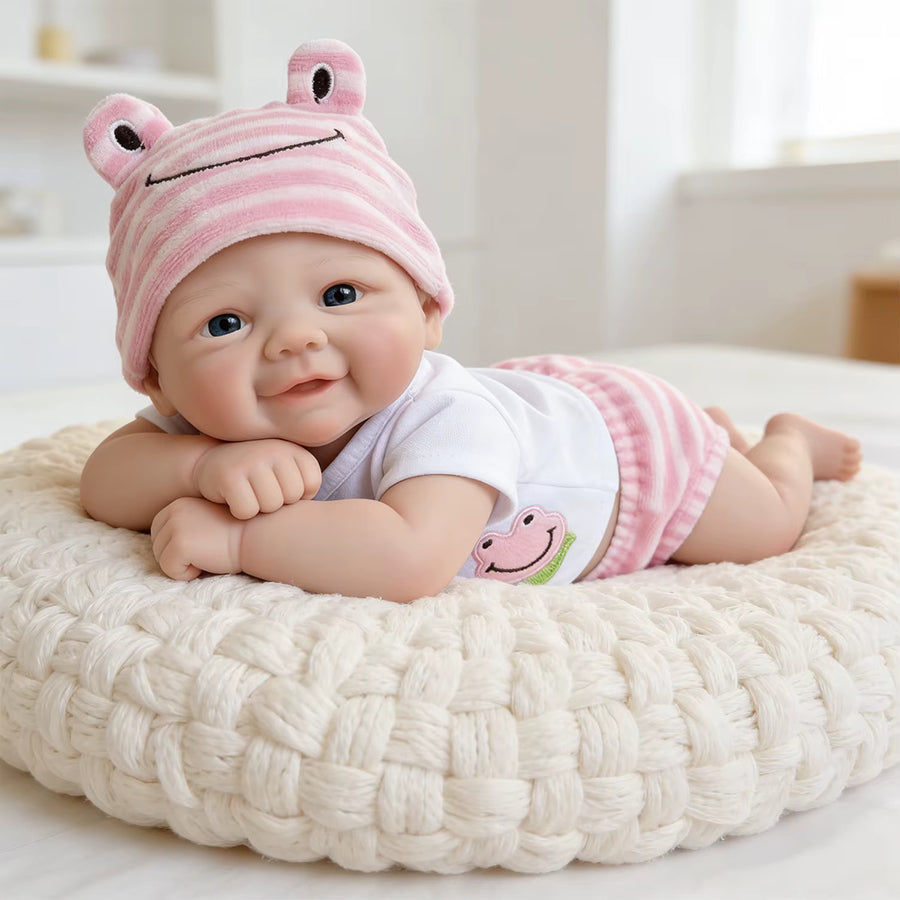 30cm Full Silicone Soft Reborn Doll Girl Vivienne