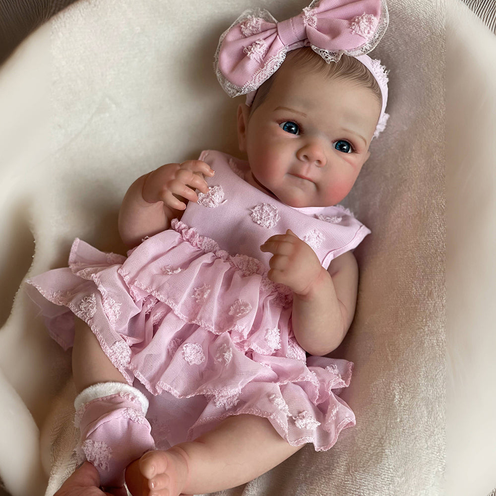 18 inch Helen Open Eyes Reborn Dolls Girls-Bettie