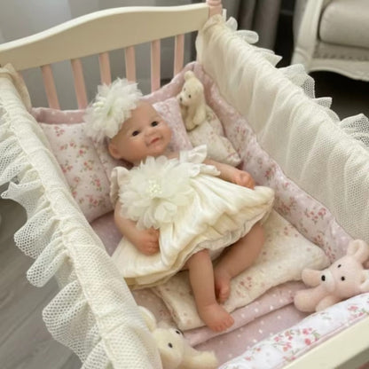 Mini bambole reborn in silicone da 6 pollici sorelle gemelle - Loulou e Vivienne