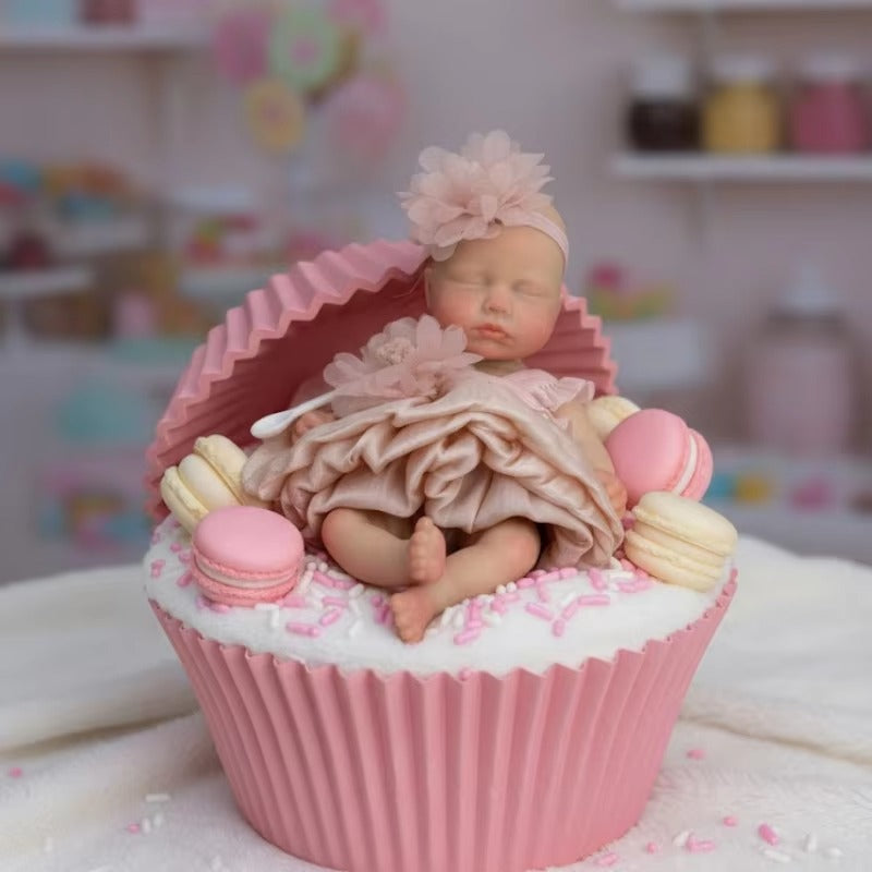 Mini bambole reborn in silicone da 6 pollici sorelle gemelle - Loulou e Vivienne