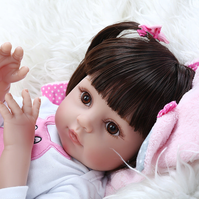 19 inch Cute Open Eyes Reborn Dolls Girls